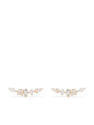 Серьги Alexa Jordyn из желтого золота с бриллиантами