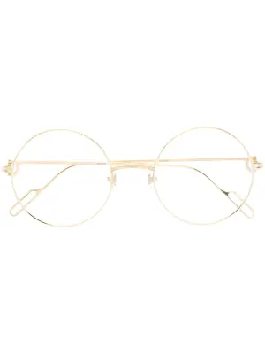 Очки в круглой оправе