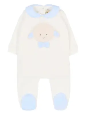 Комбинезон для новорождённых с вышивкой "овечка"