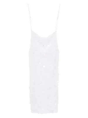 Платье мини с пайетками