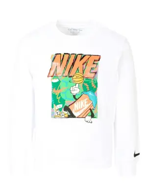 Футболка с длинными рукавами и графичным принтом