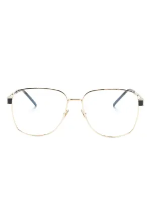 Очки YSL в квадратной оправе