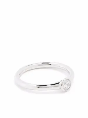 Кольцо Origine из белого золота с бриллиантами