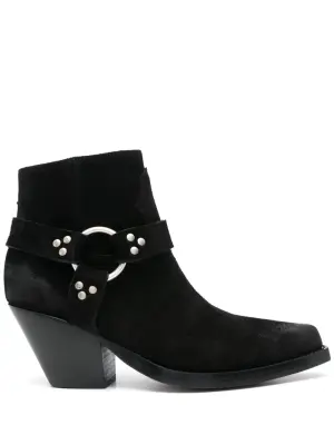 Ботильоны с заостренным носком