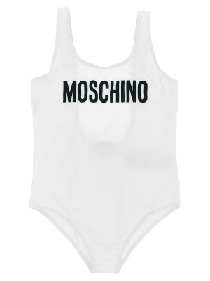 Цельный купальник с логотипом