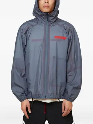 Куртка с капюшоном и логотипом из коллаборации с Massimo Osti