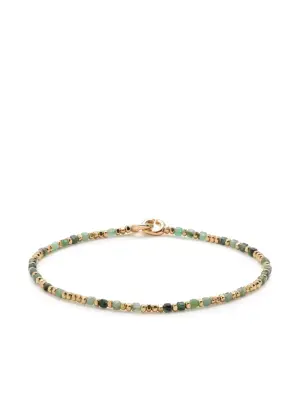 Браслет Percep из желтого золота с изумрудами