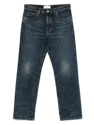 Джинсы с нашивкой-логотипом