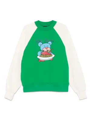 толстовка с графичным принтом