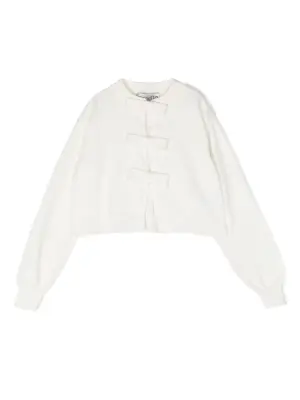 Кардиган с бантом