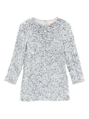 Платье с пайетками