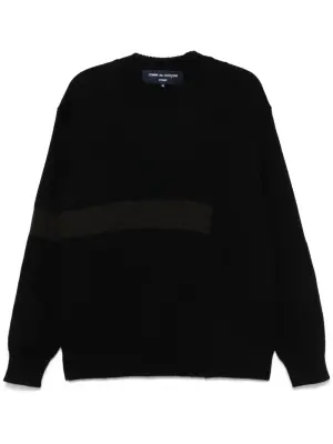 Свитер в рубчик