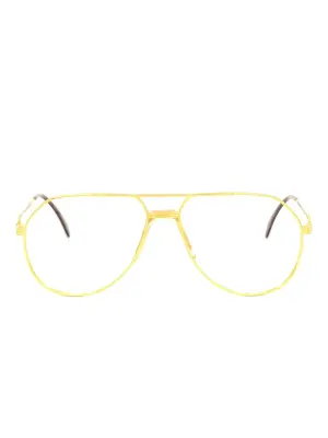Очки с геометрической оправой