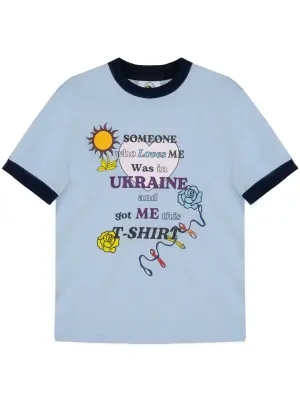 Футболка с графичным принтом