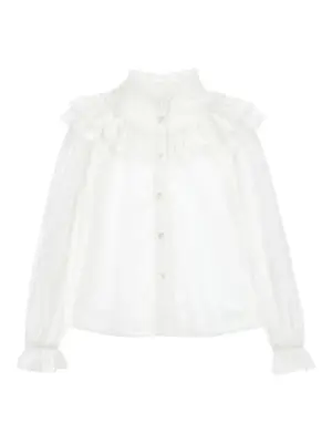 Блузка с оборками