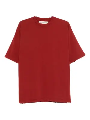 Футболка с необработанным краем