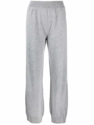 Зауженные кашемировые брюки