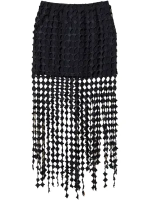 Юбка с завышенной талией