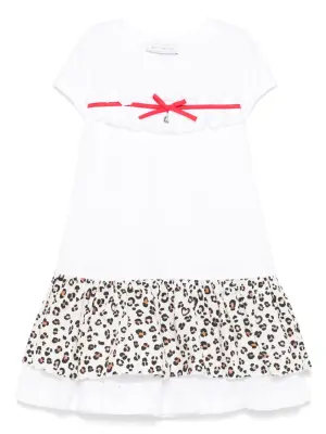 Платье с оборками