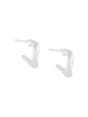 Витые серьги-кольца