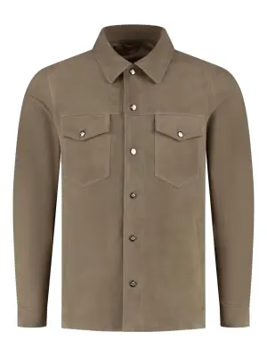 Куртка-рубашка с длинными рукавами