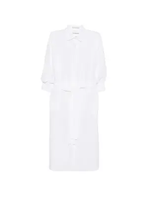 Платье-рубашка с поясом