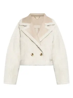 двусторонняя двубортная куртка