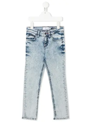 Джинсы кроя слим средней посадки