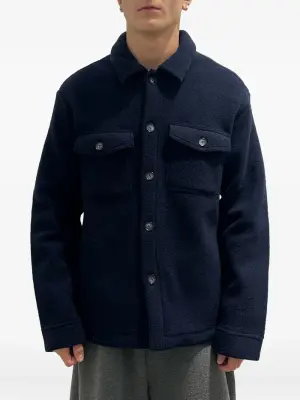 Куртка с накладными карманами на пуговицах