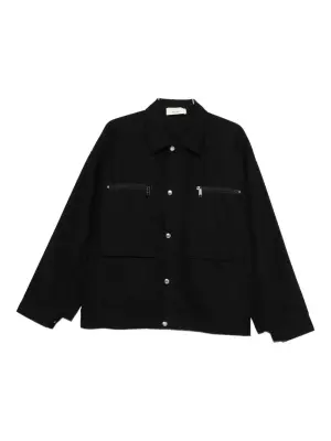 Куртка с застежкой на пуговицы и карманом на молнии