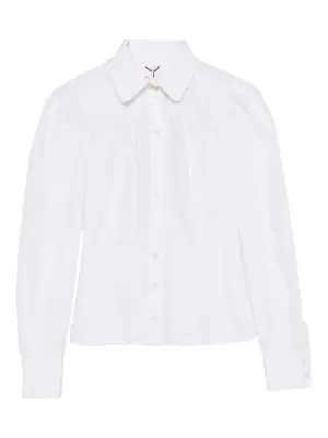 Блузка с рукавами-фонариками