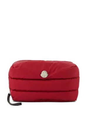 Стеганая косметичка Caradoc с логотипом