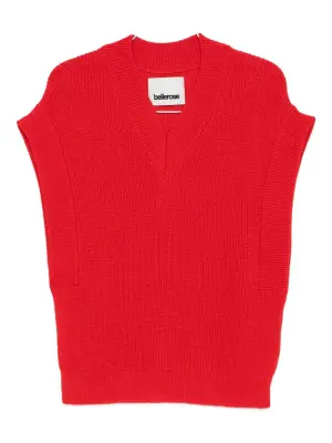 Топ с V-образным вырезом