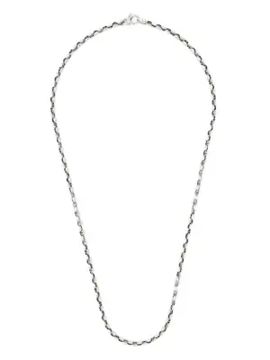 Серебряное колье Classic Link