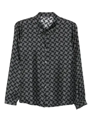 Рубашка с геометрическим принтом