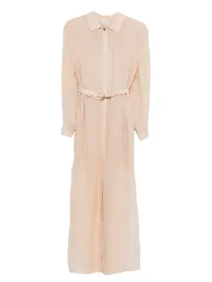 Льняное платье