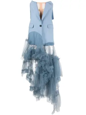 Куртка с оборками