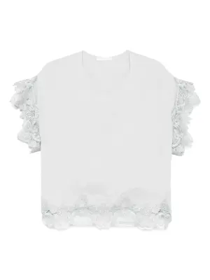 Футболка из ткани ламе