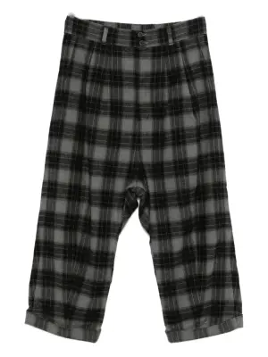Брюки в клетку