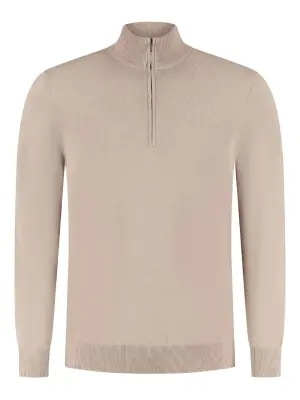 Джемпер с воротником на молнии