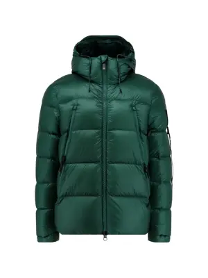 Зелёная стёганая куртка