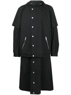 Однобортный тренч