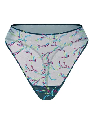 Трусы-стринги Maris с цветочным принтом