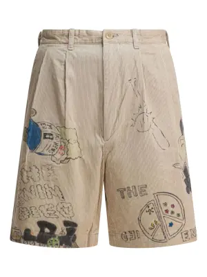 Вельветовые шорты