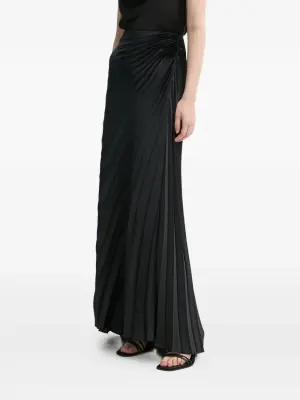 Плиссированная юбка макси
