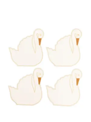 Набор Swan из четырех салфеток