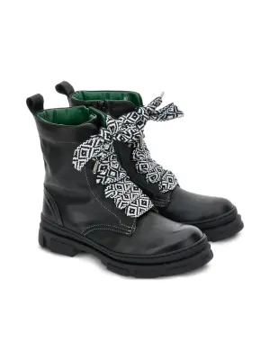 Ботинки в стиле милитари