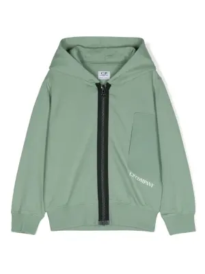 Худи на молнии с логотипом