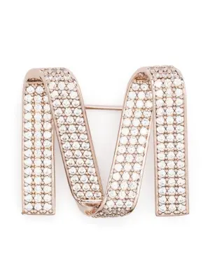 брошь с кристаллами