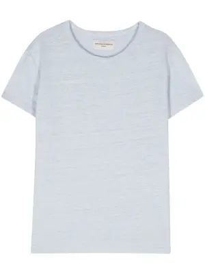 Футболка с круглым вырезом